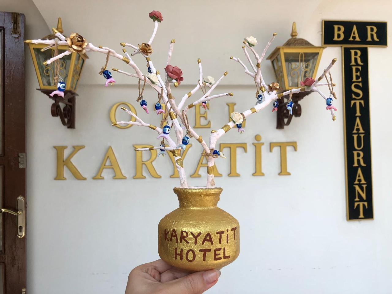 Hotel Karyatit Kaleici Antalya Exterior foto